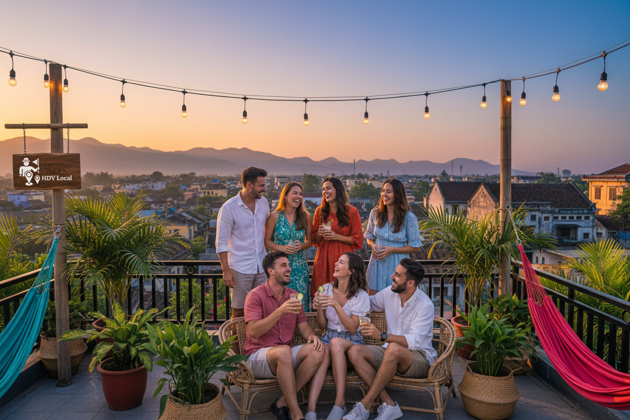 Rooftop Homestay – Nhóm Bạn Bè