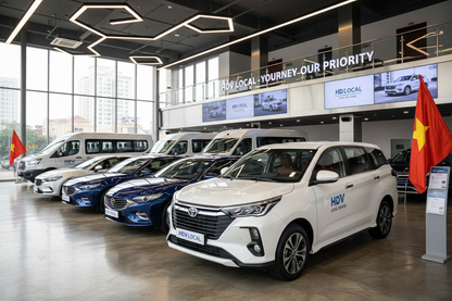 Showroom đa dạng xe HDV Local