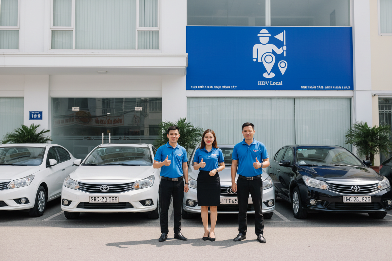 Showroom Xe 4 Chỗ - Đội ngũ HDV Local