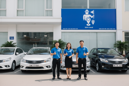 Showroom Xe 4 Chỗ - Đội ngũ HDV Local