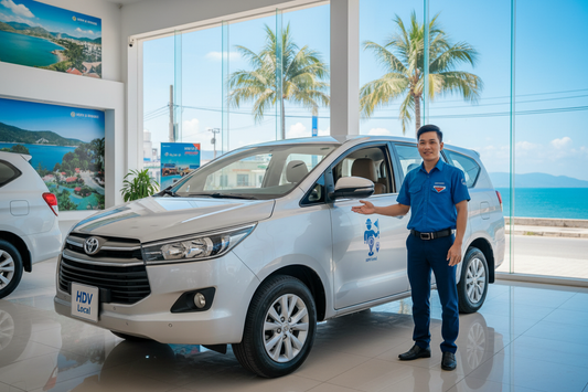 Showroom Xe 7 Chỗ Tuy Hòa - Nhân viên nam Thuê Xe Du Lịch 7 Chỗ Tại Tuy Hòa