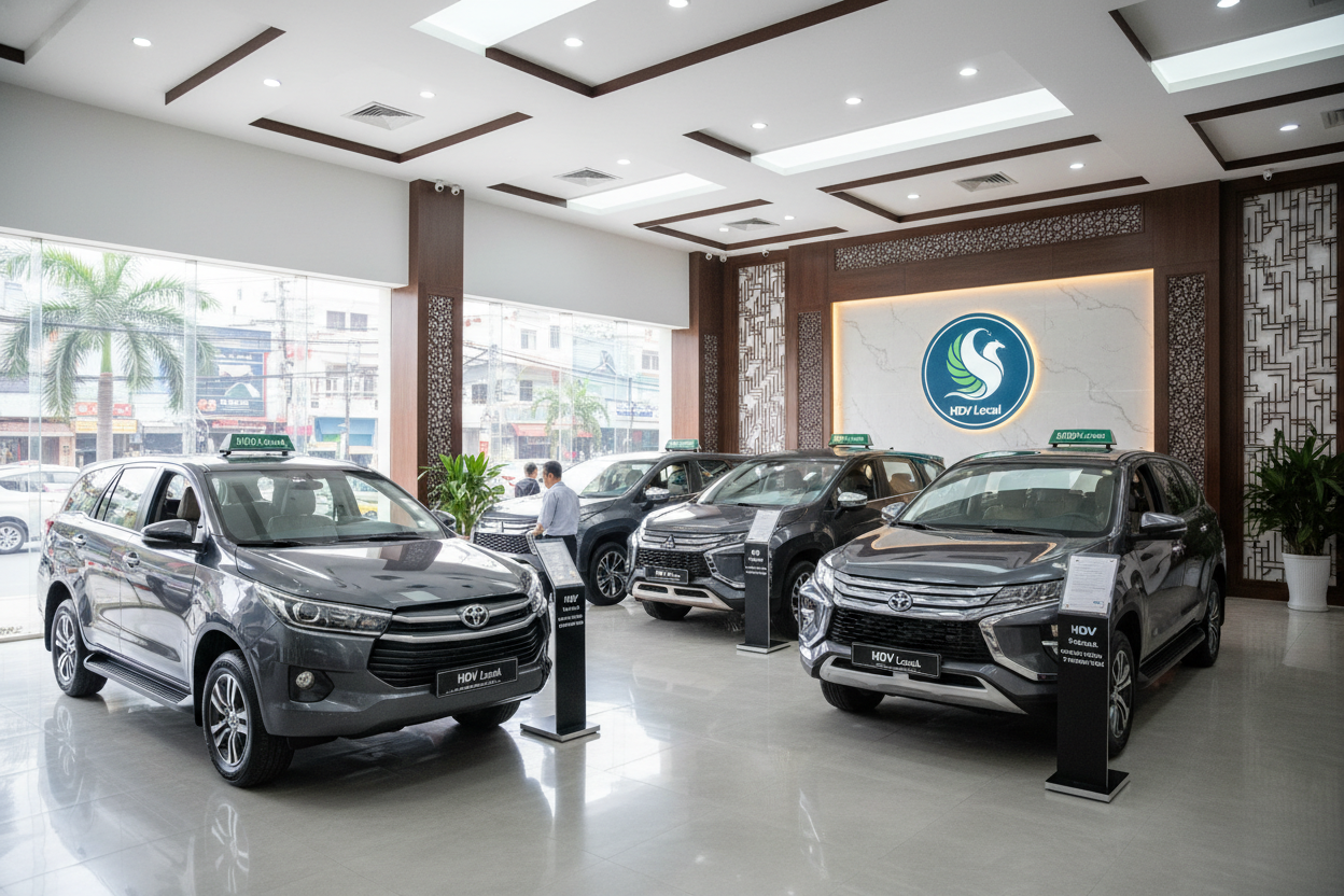 Showroom xe MPV 7 chỗ HDV Local