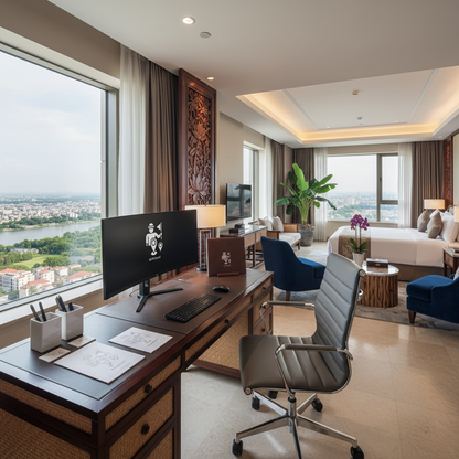 Suite có khu làm việc