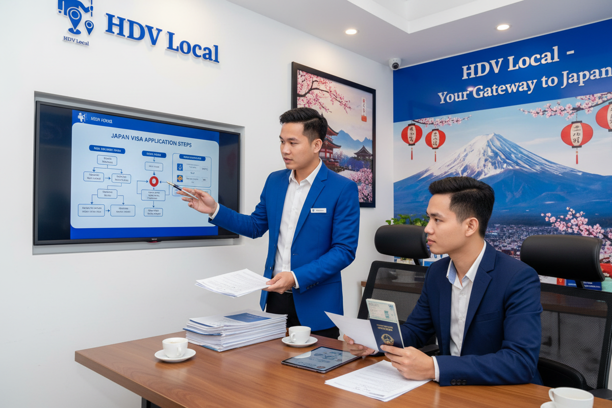 1. Nhân viên mới của công ty có thể xin visa công tác Nhật không?