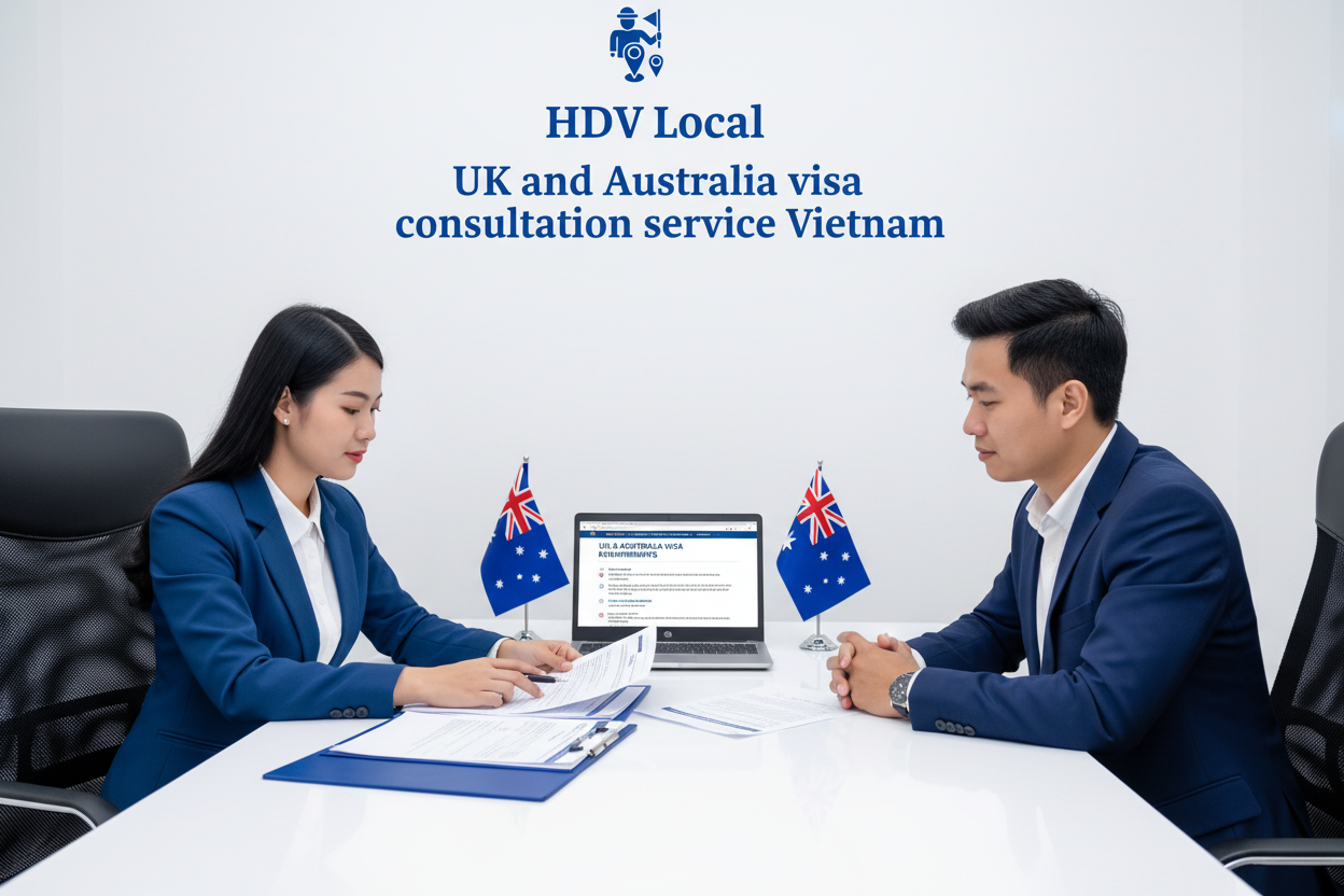 Tư vấn visa Anh & Úc HDV Local