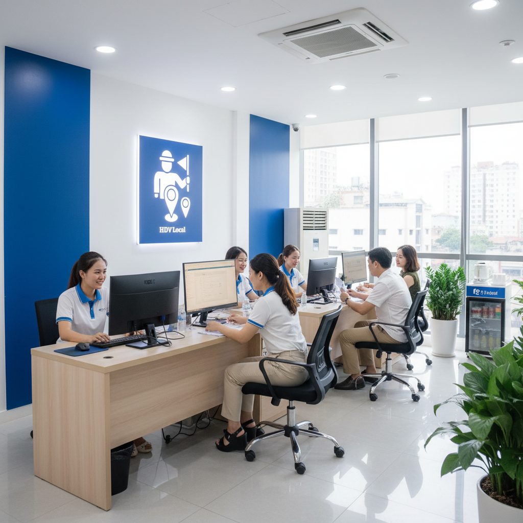 Văn phòng booking HDV Local 1