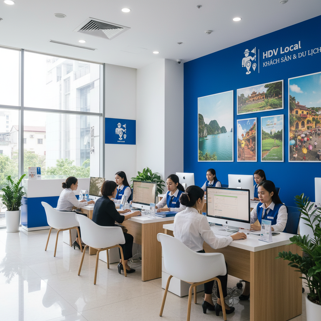 Văn phòng booking HDV Local 1