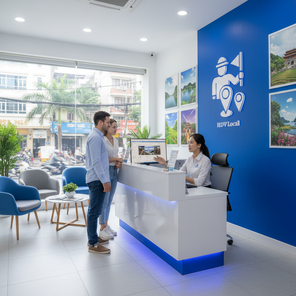 Văn phòng booking HDV Local 1