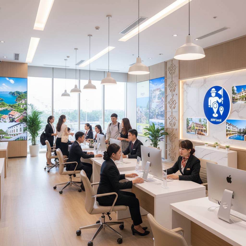 Văn phòng booking HDV Local 1 Dịch Vụ Book Phòng Khách Sạn Có Ăn Sáng Tại Tuy Hòa