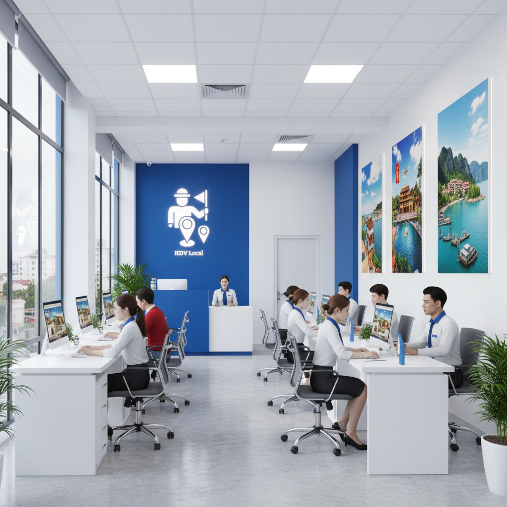 Văn phòng booking HDV Local 1
