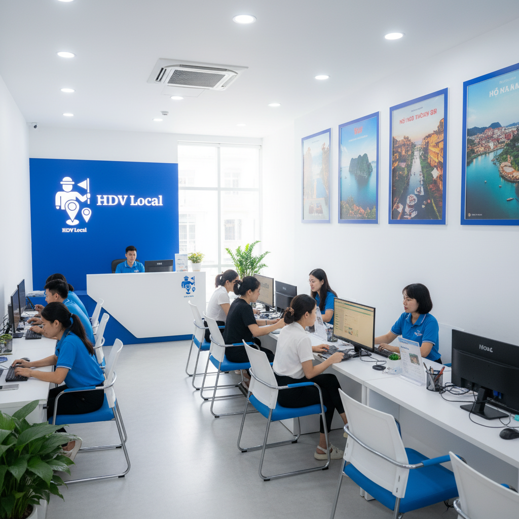 Văn phòng booking HDV Local 1