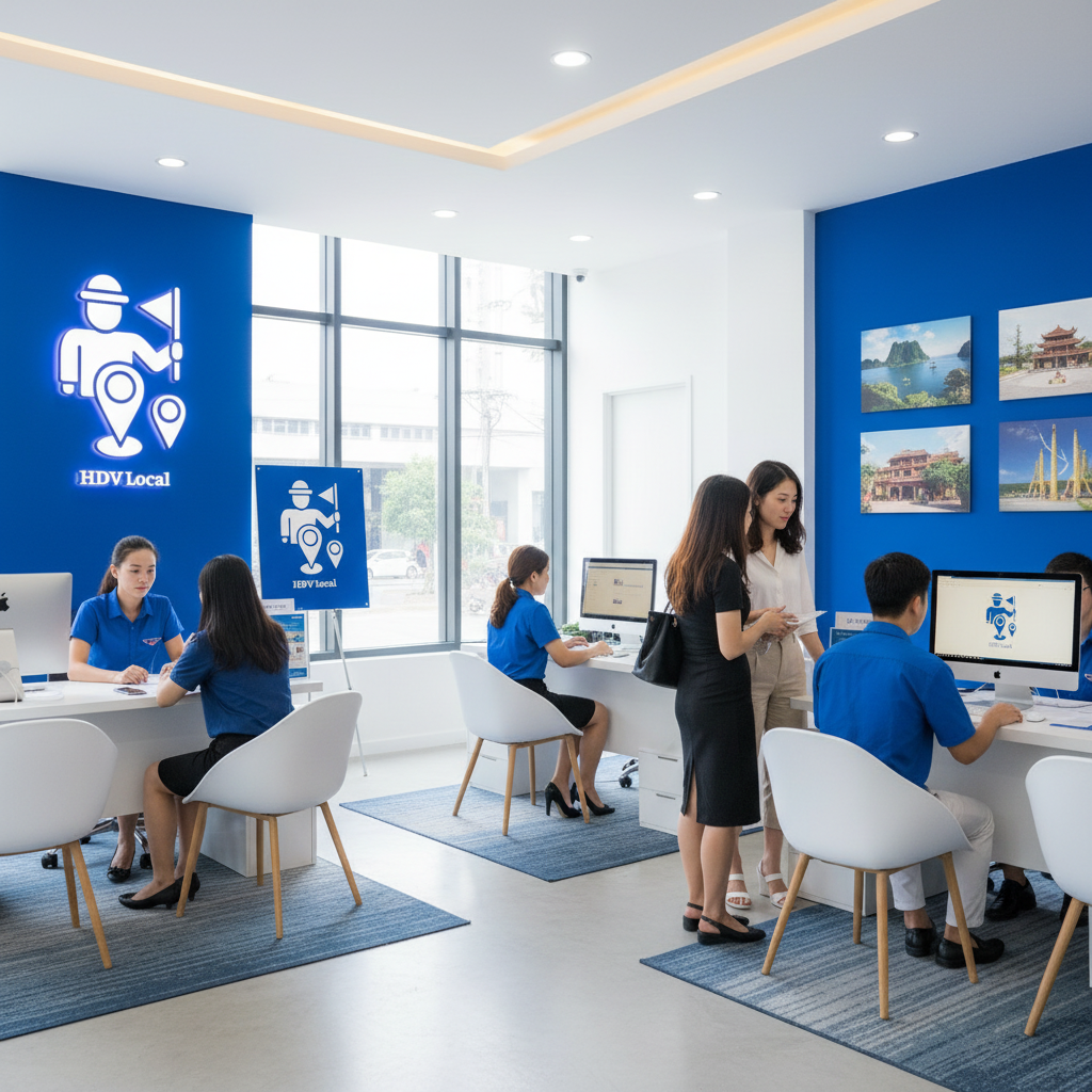 Văn phòng booking HDV Local 1