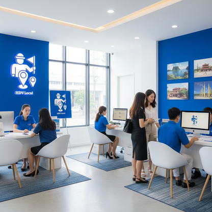 Văn phòng booking HDV Local 1
