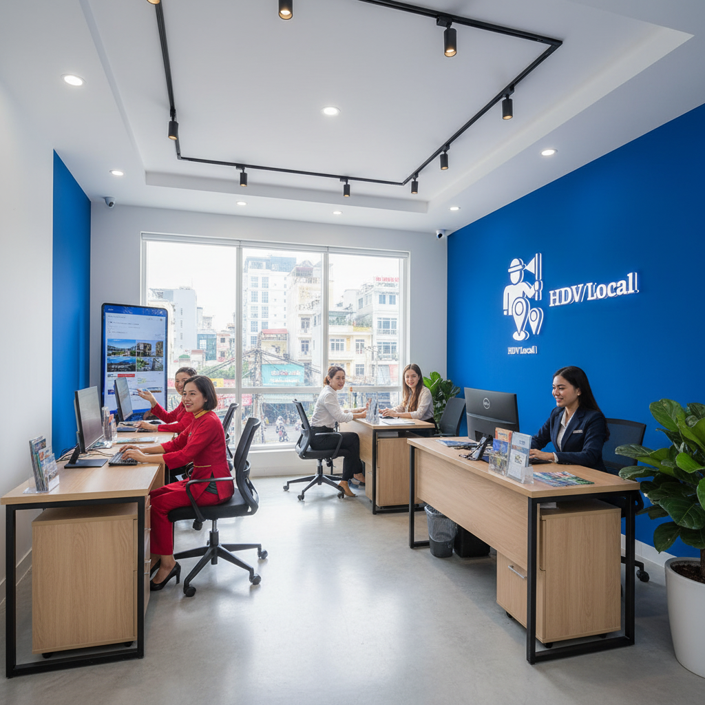 Văn phòng booking HDV Local 2