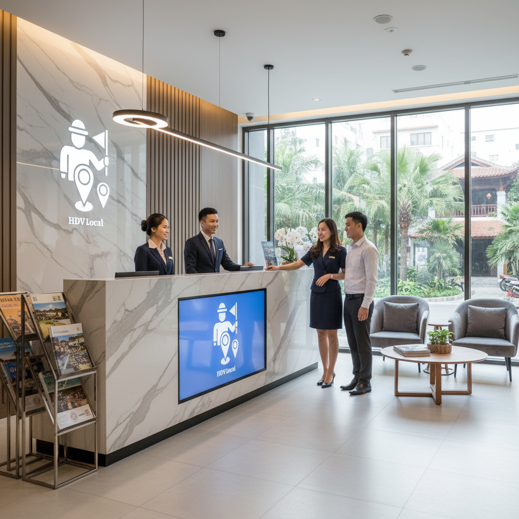 Văn phòng booking HDV Local 2
