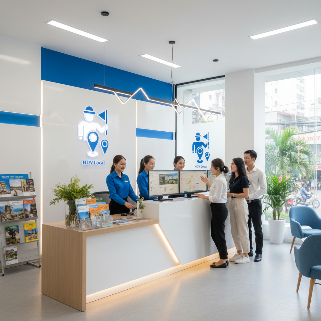 Văn phòng booking HDV Local 2