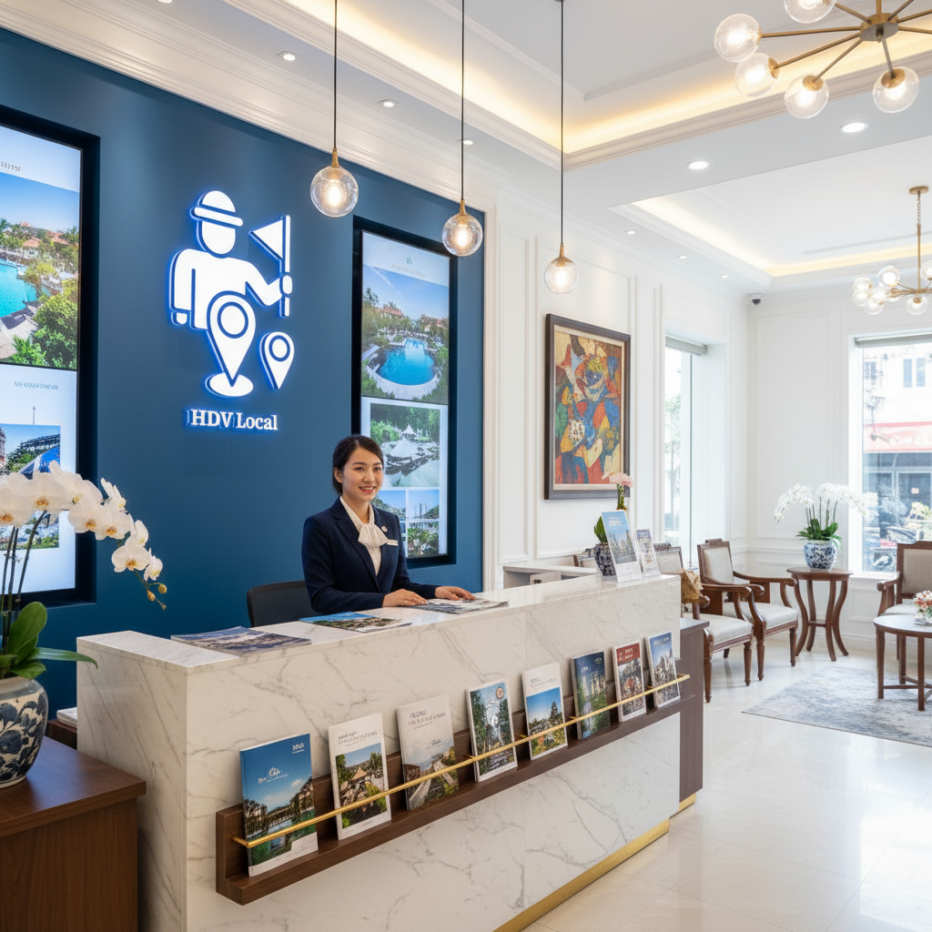 Văn phòng booking HDV Local 2
