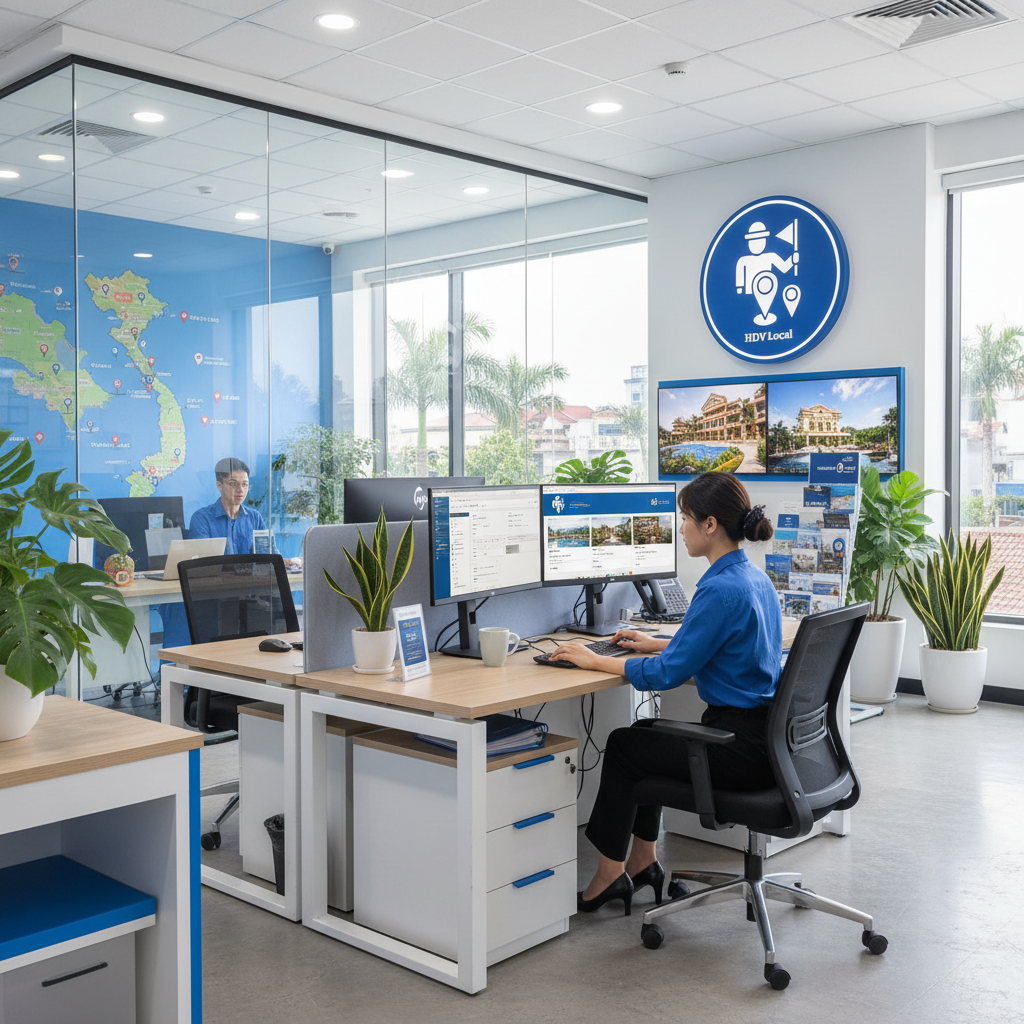 Văn phòng booking HDV Local 2