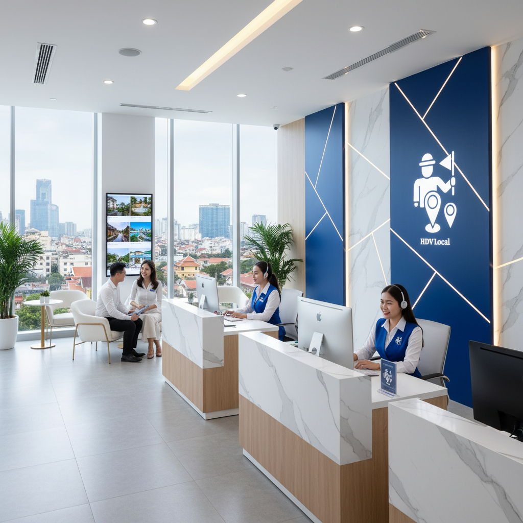 Văn phòng booking HDV Local 3