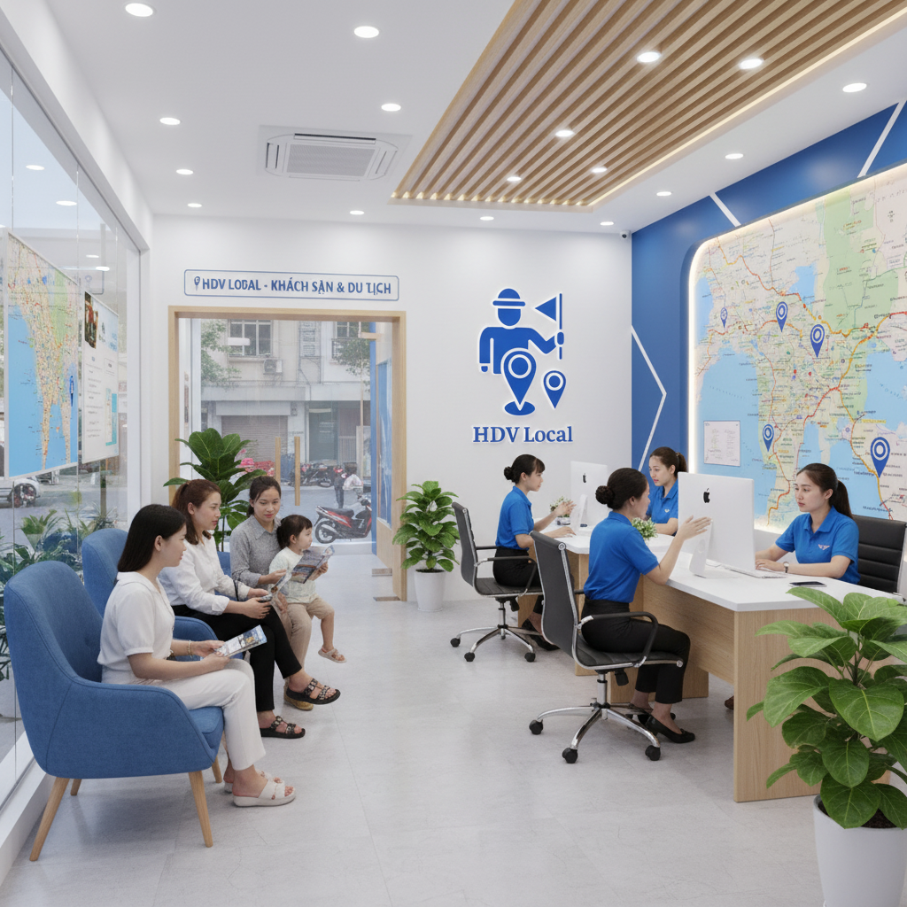 Văn phòng booking HDV Local 3