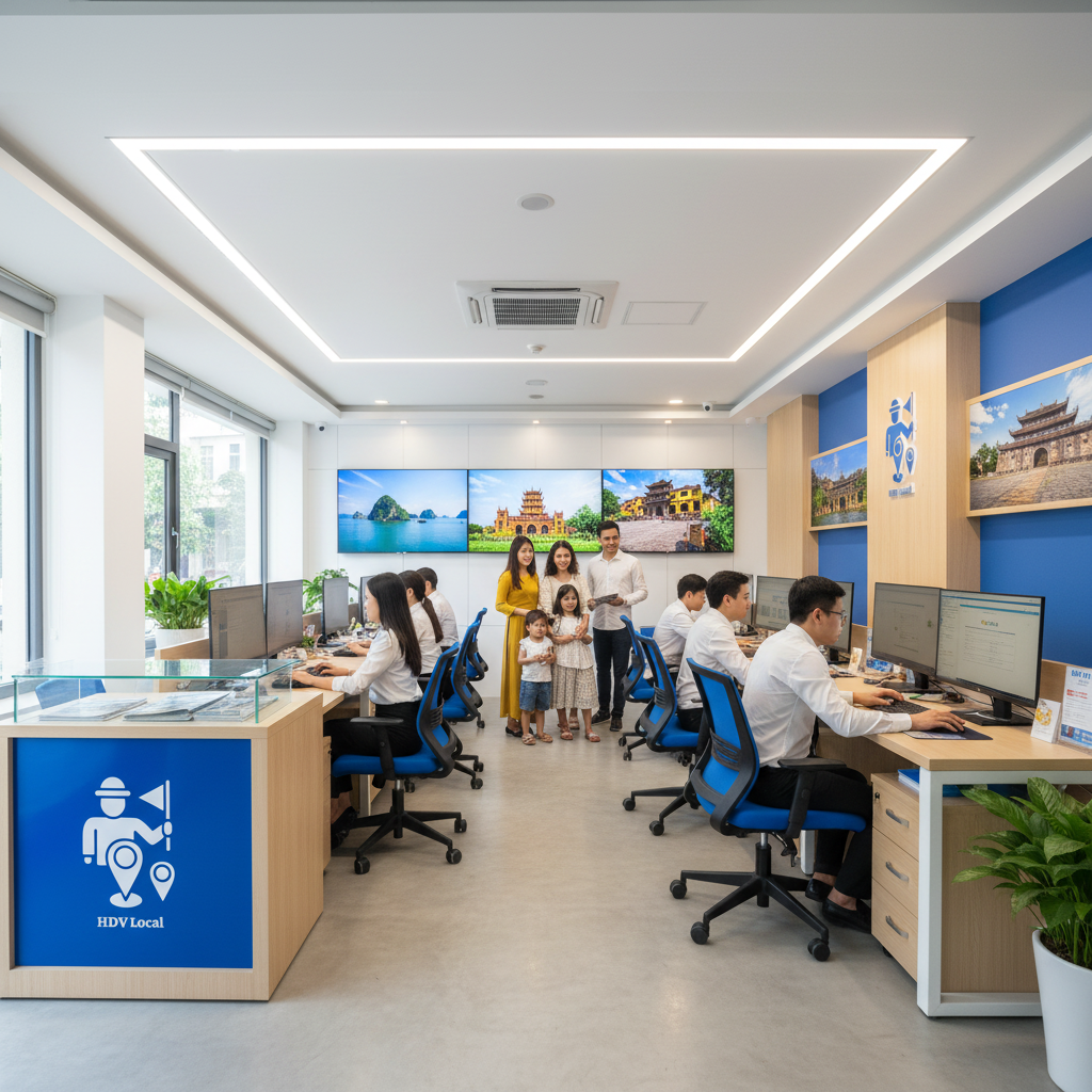 Văn phòng booking HDV Local 3