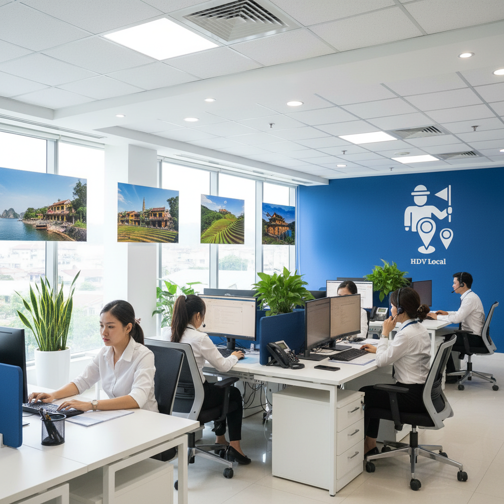 Văn phòng booking HDV Local 4
