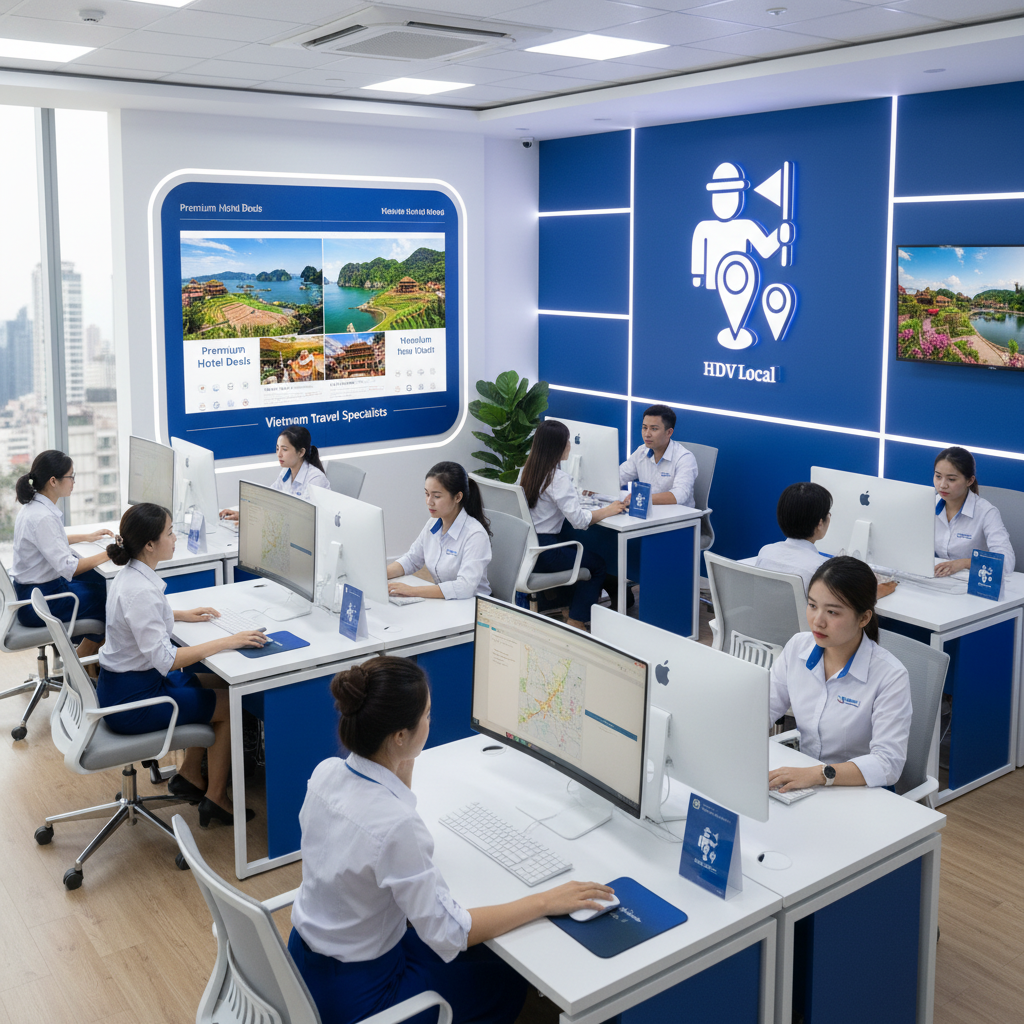 Văn phòng booking HDV Local 4