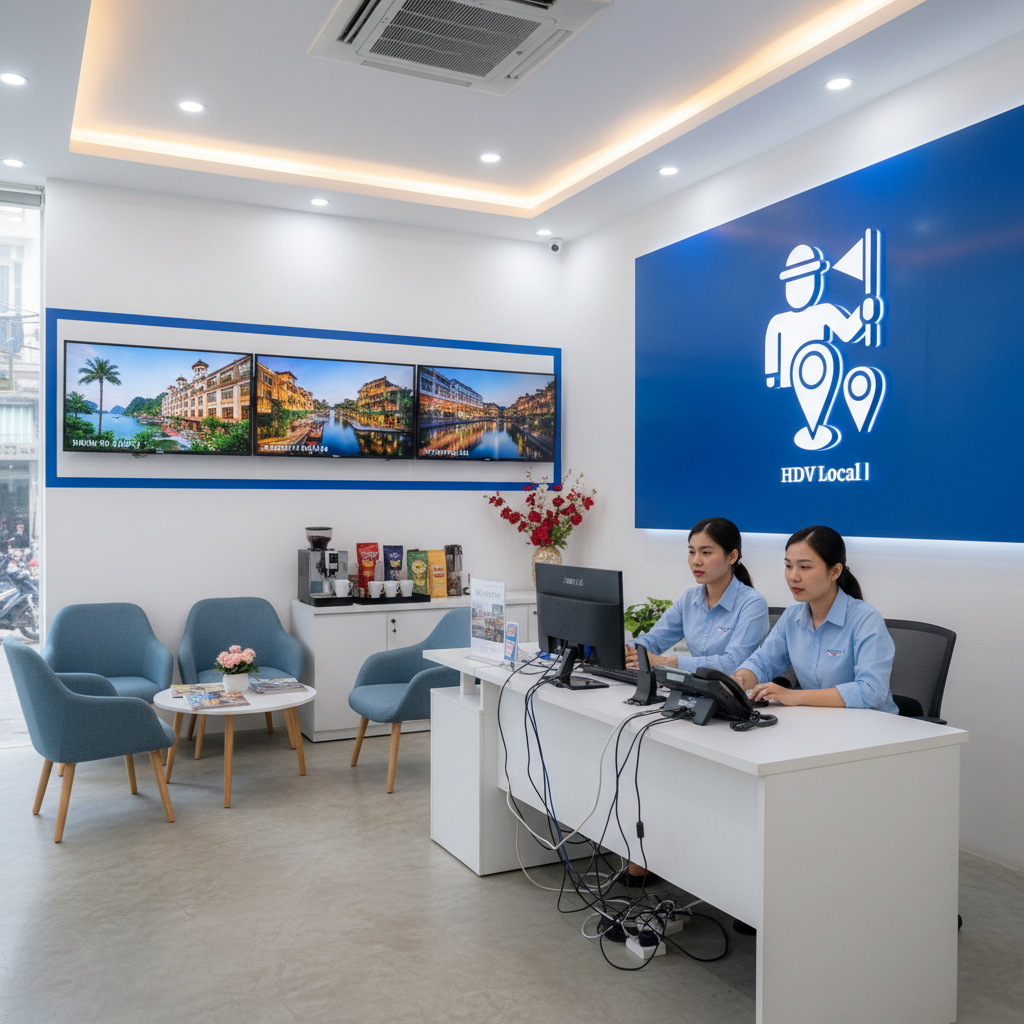 Văn phòng booking HDV Local 4