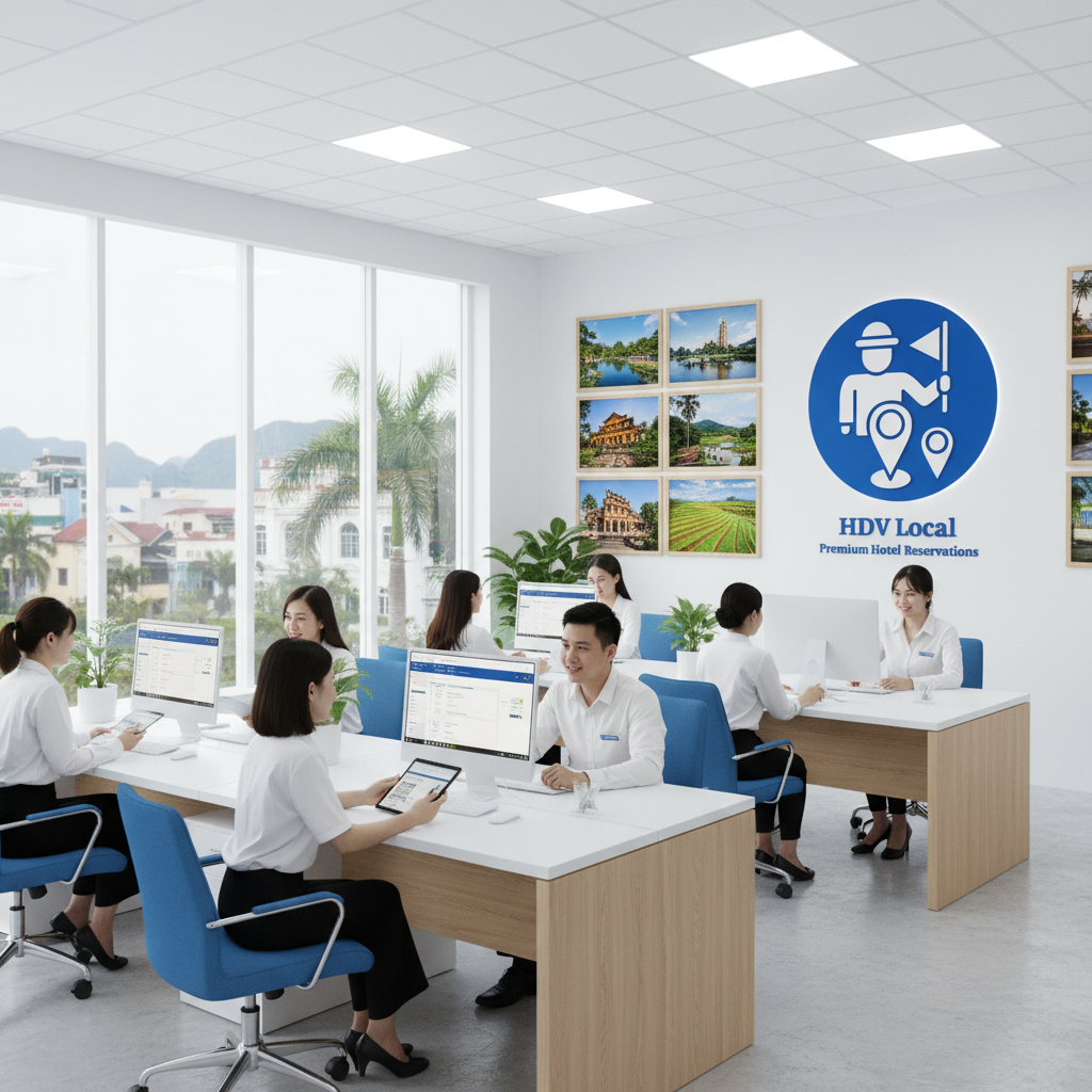 Văn phòng booking HDV Local 4