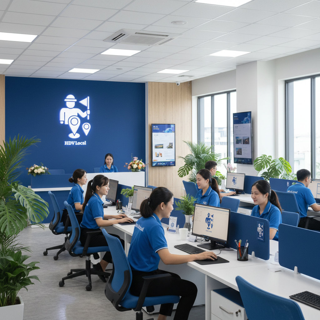 Văn phòng booking HDV Local 5