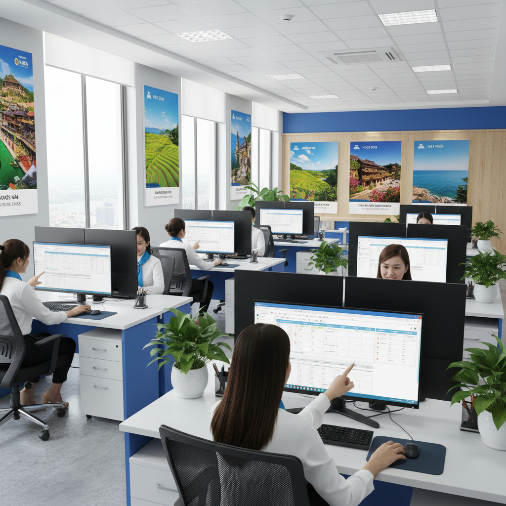 Văn phòng booking HDV Local 5