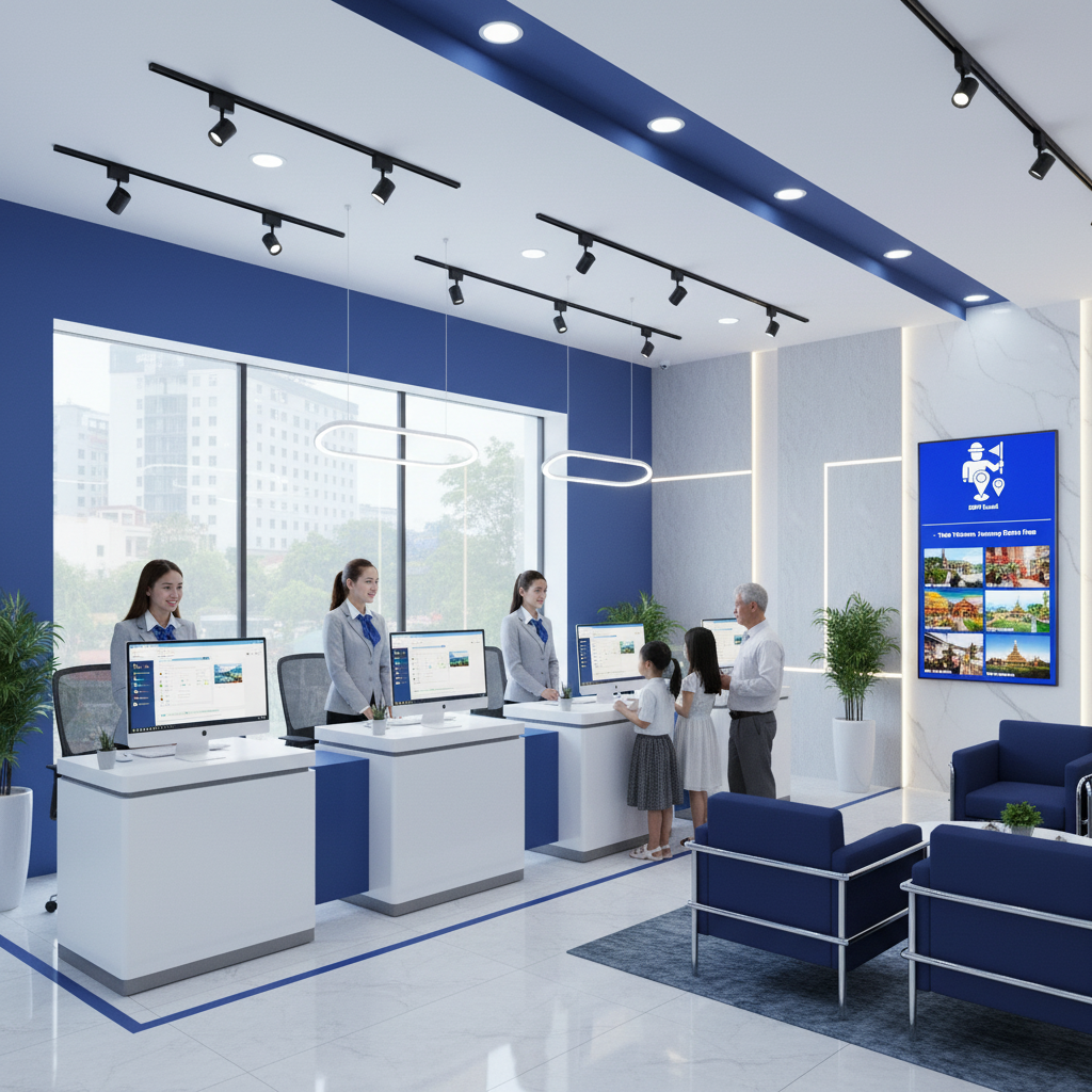 Văn phòng booking HDV Local 5