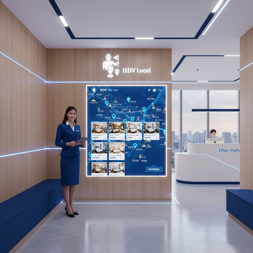 Văn phòng booking HDV Local 5