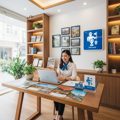 Văn phòng booking HDV Local 8