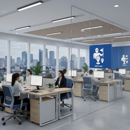 Văn phòng booking HDV Local - Workspace