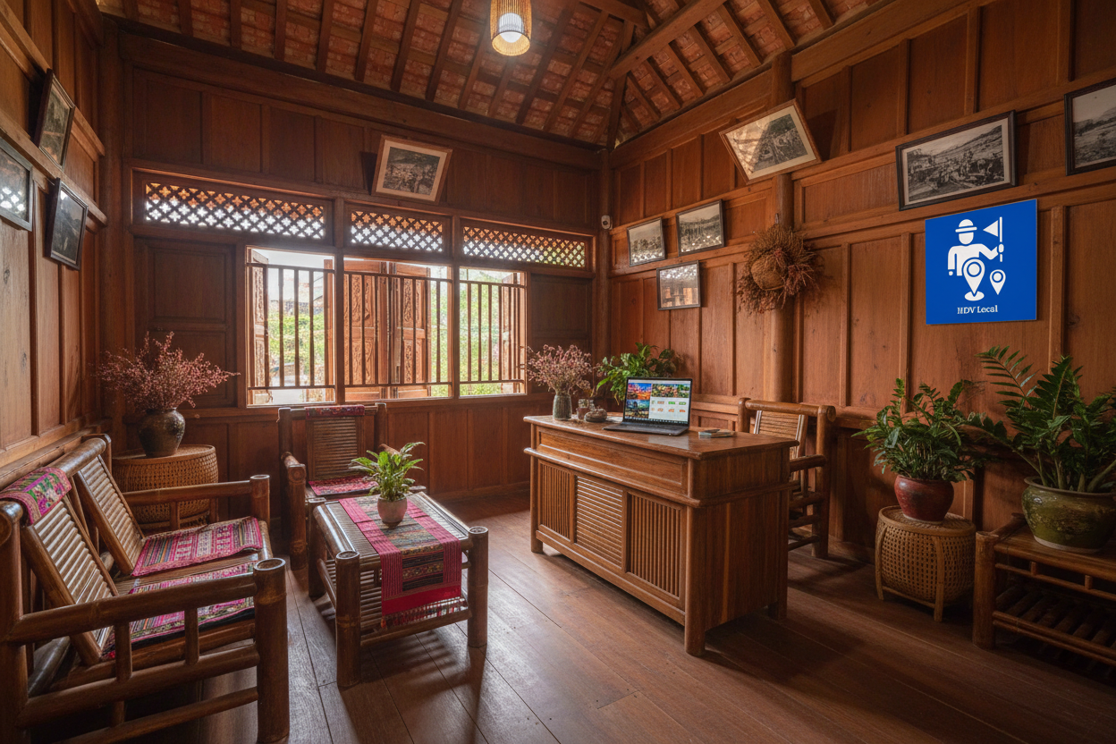 Bản Đồ Các Điểm Đến Homestay Nhà Sàn Gỗ Đẹp Nhất Việt Nam