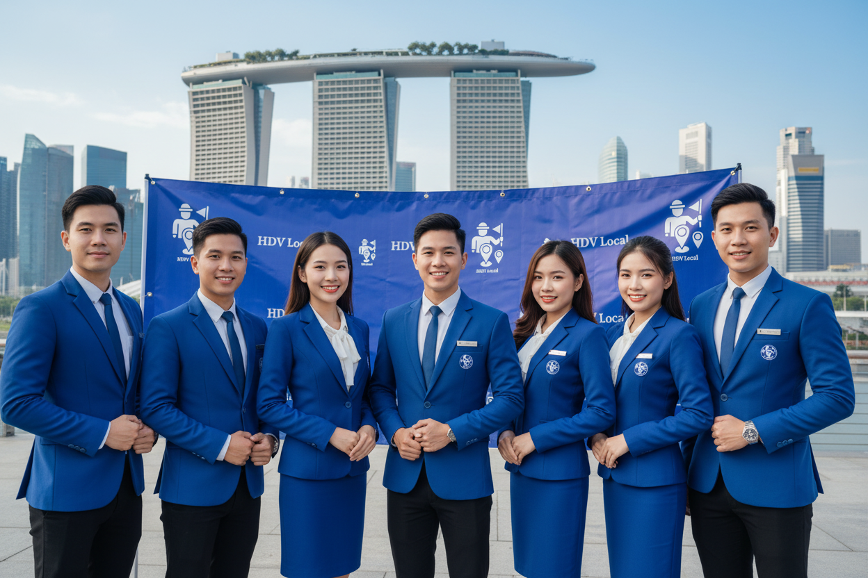 Vietnamese Tour Guides Singapore - HDV Local