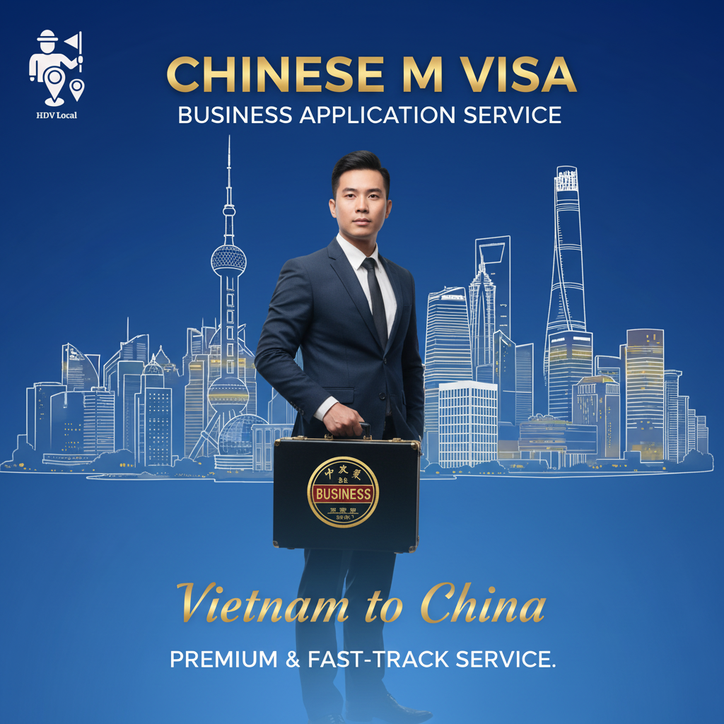 Visa Công Tác M - Doanh nhân Thượng Hải