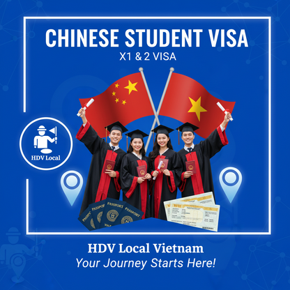 Dịch vụ làm Visa Du học (X1, X2) Trung Quốc Tại Việt Nam