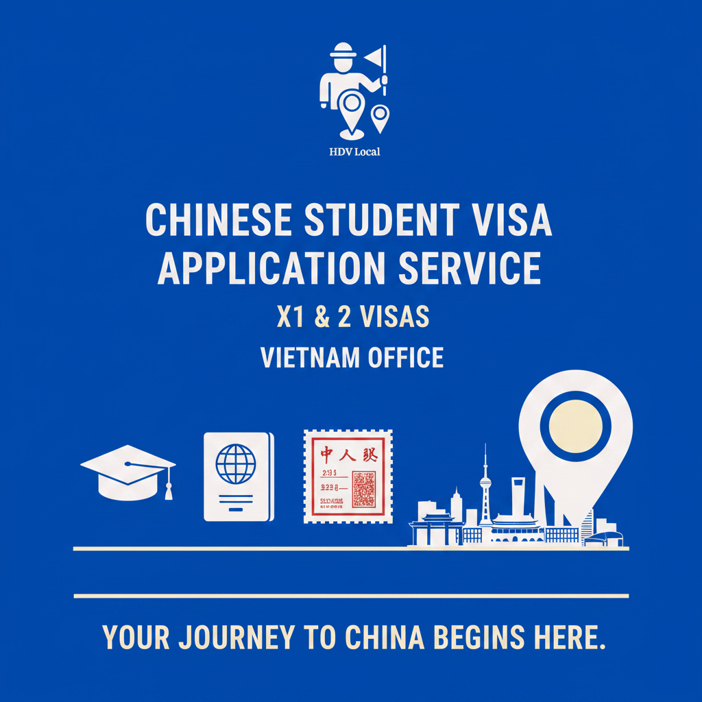 Bảng chi phí visa du học Trung Quốc (Tham khảo)