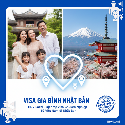 Dịch Vụ Làm Visa Đoàn Tụ Gia Đình Nhật Bản Tại Việt Nam