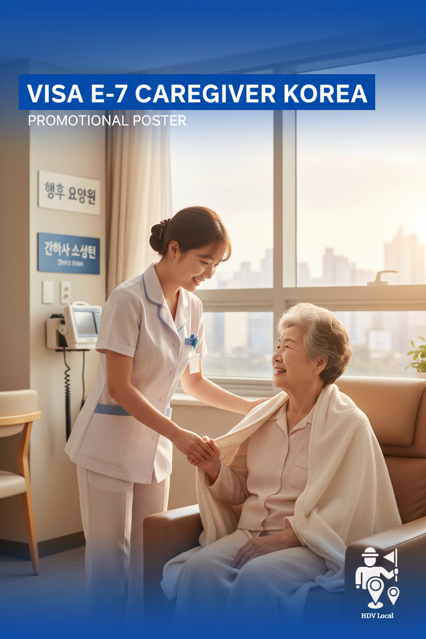 Visa Điều Dưỡng Hàn Quốc - HDV Local