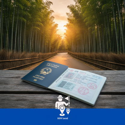 Visa Nhật - Rừng tre Arashiyama