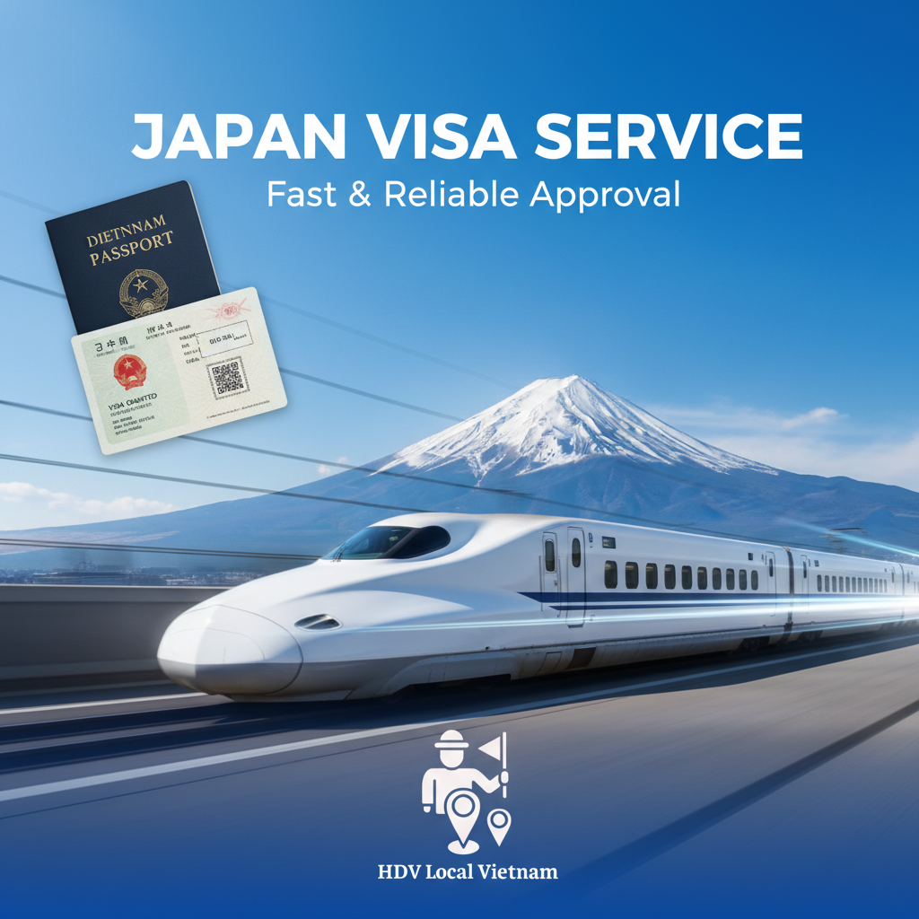 Visa Nhật - Shinkansen Fuji