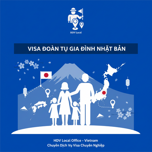 Dịch Vụ Làm Visa đoàn tụ gia đình Nhật Bản Tại Việt Nam