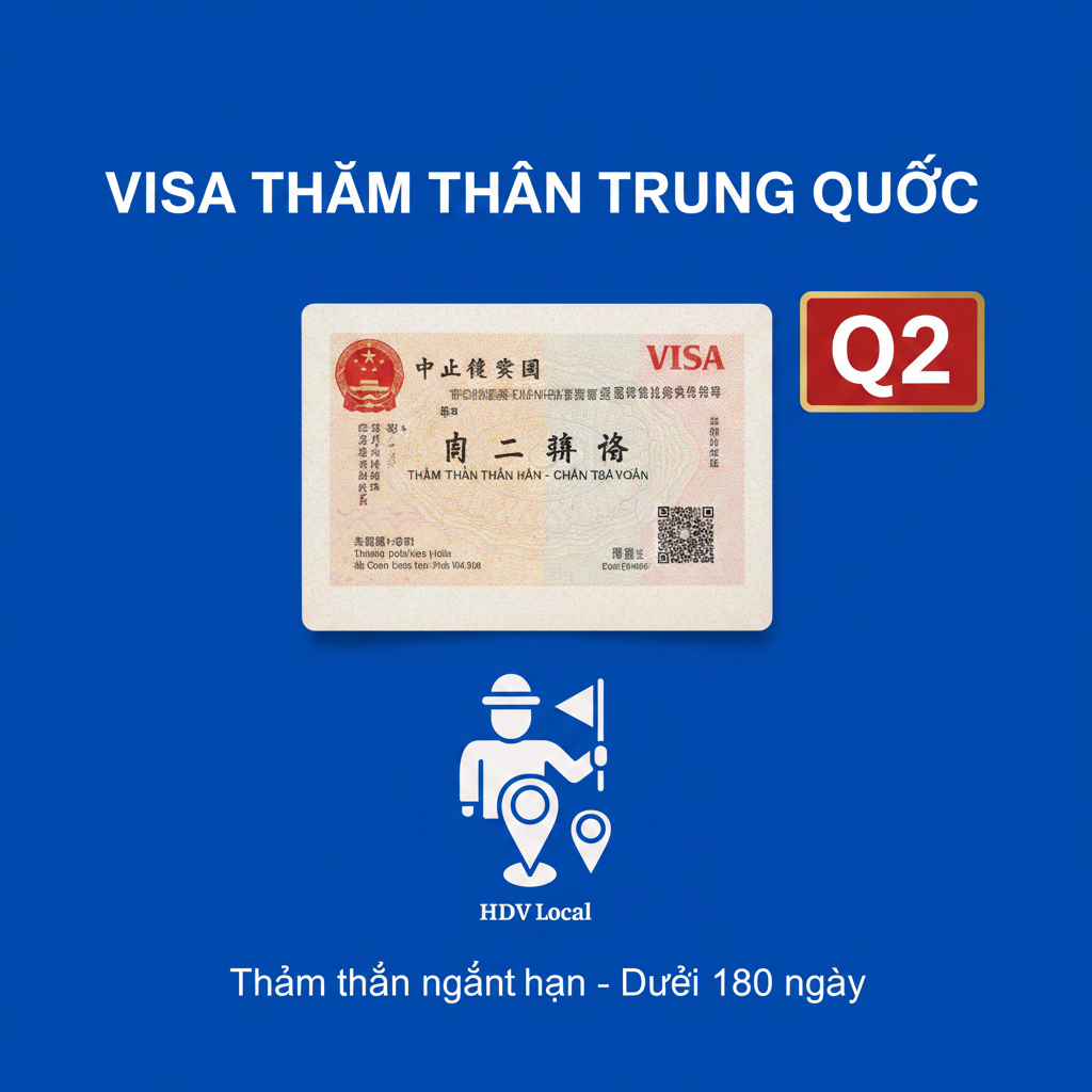 Bảng chi phí visa thăm thân Trung Quốc (Tham khảo)