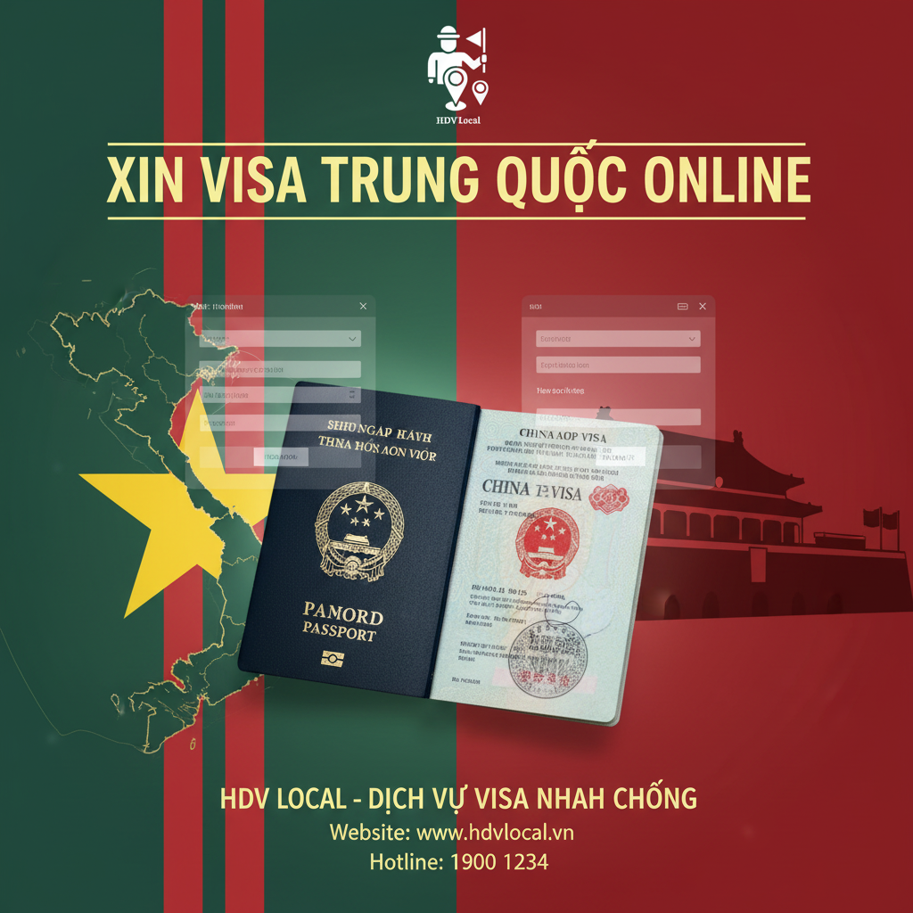 1. Làm visa Trung Quốc online có cần phải đi lại không?