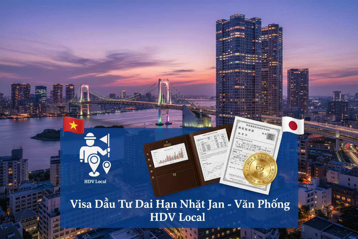 Visa Đầu Tư Dài Hạn Nhật Bản - HDV Local