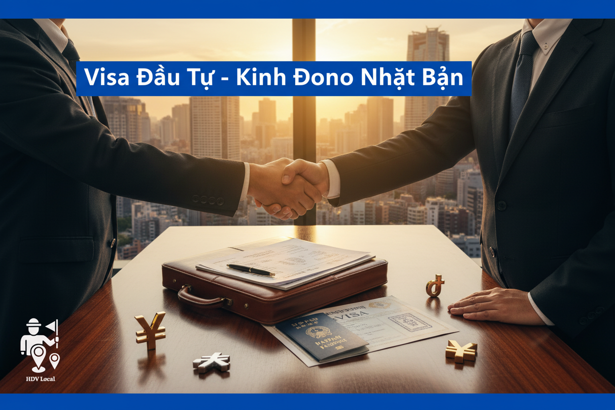 Visa Đầu Tư Kinh Doanh Nhật Bản - HDV Local