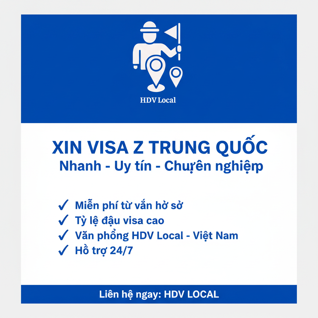 Dịch vụ làm Visa Lao động (Z) Trung Quốc Tại Việt Nam Uy Tín